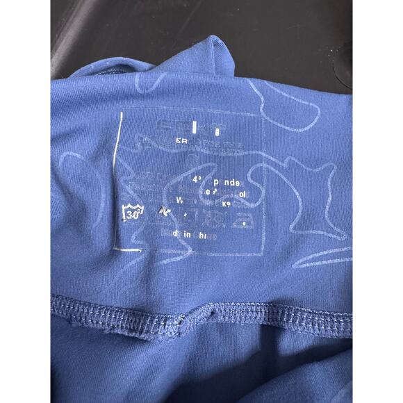 ECHT Blue Camo Outline Print Leggings - Picture 6 of 6